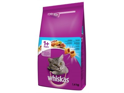 WHISKAS 1+ YEARS - 1,4 KG