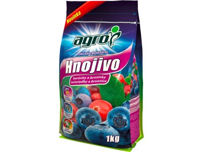 AGRO Organominerálne hnojivo čučoriedky a brusnice 1KG