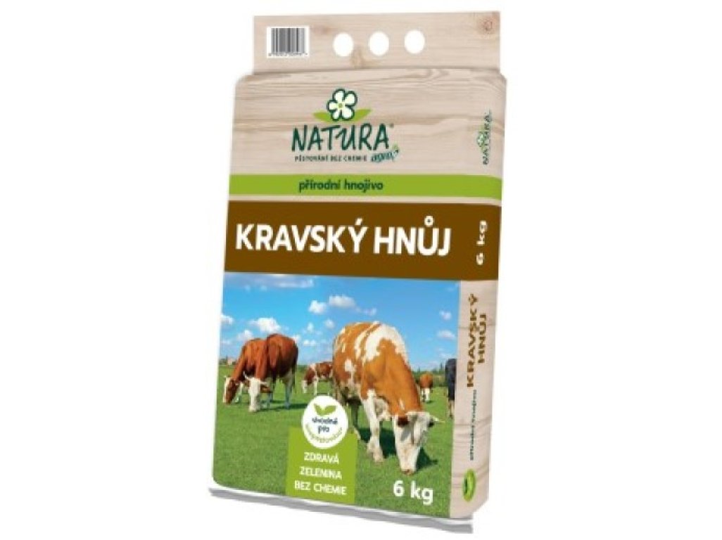 HNOJ KRAVSKÝ NATURA 6KG bez chémie