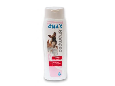 GILLS šampón - BABY, pre psy a mačky, 200 ml
