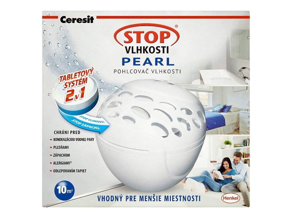 Ceresit Stop Vlhkosti Pearl pohlcovač vlhkosti , 300g