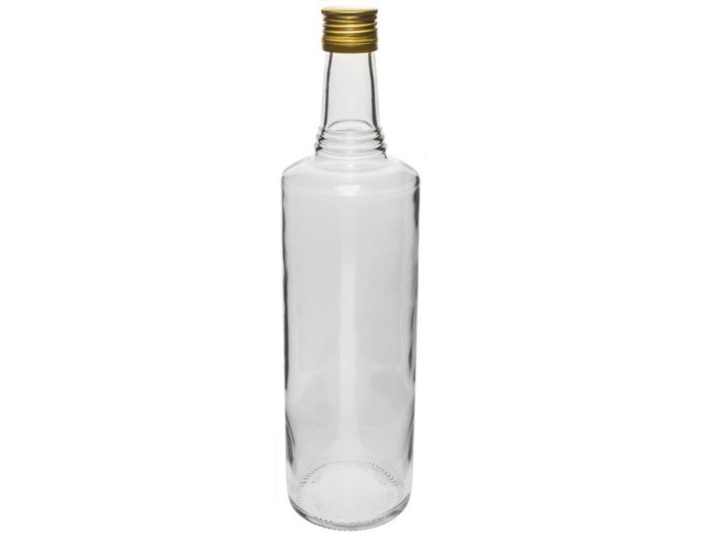 Sklenená fľaša s uzáverom - 1L
