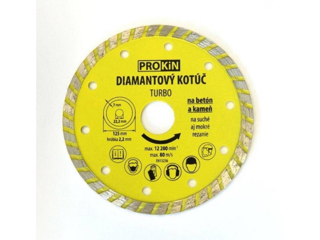 Kotúč diamantový segment - priemer 115mm