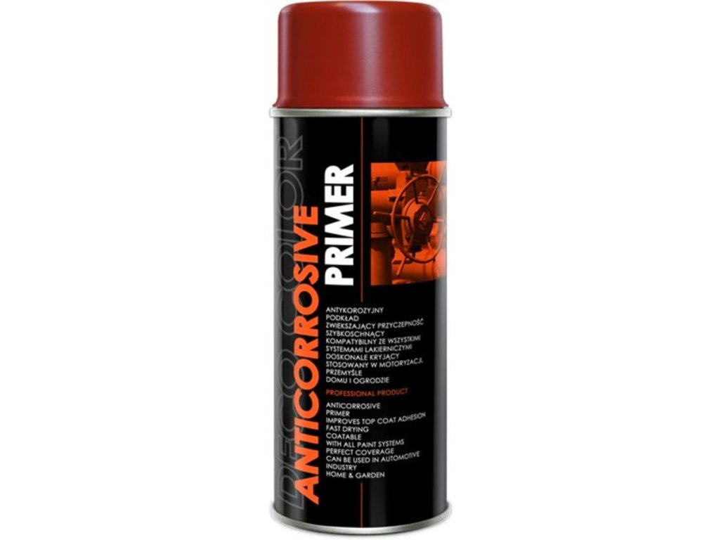 Deco Color Anticorrosive Primer 400ml - antikorózny základ RAL 3009 červený