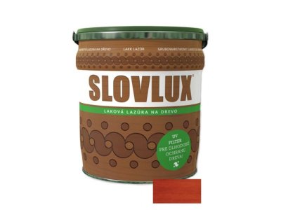 Slovlux Laková lazúra 0080 Mahagón 0,7L