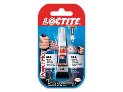 Loctite Lepidlo super bond power flex gel - 2g