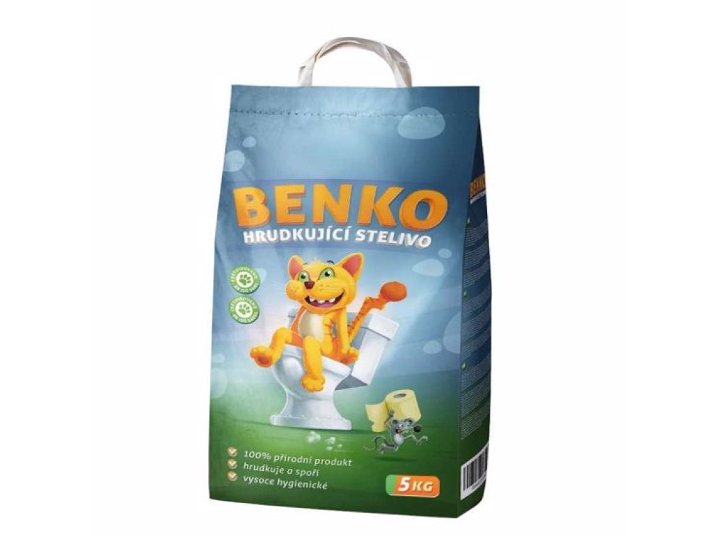 Podstielka pre mačky BENKO - 5kg