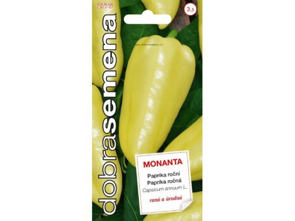 Paprika MONTANA 40ks, Dobrasemena