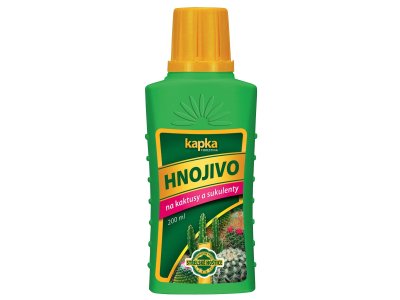 Kapka tekuté hnojivo na kaktusy a sukulenty 200ml