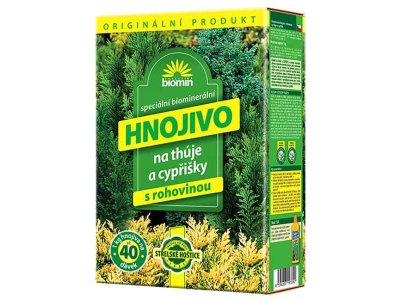 FORESTINA Organominerálne hnojivo ORGAMIN TUJE A CYPRUŠTEKY 1KG