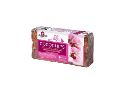 Kokosový substrát pre orchideje, Rosteto COCOCHIPS, 500 g