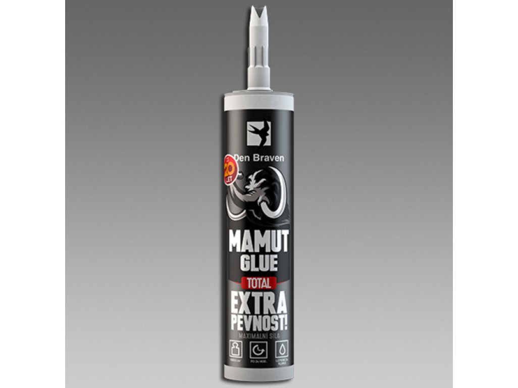 Den Braven Lepidlo mamut glue total biely 290ml