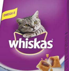 WHISKAS granule tuniak+zelenina 1kg