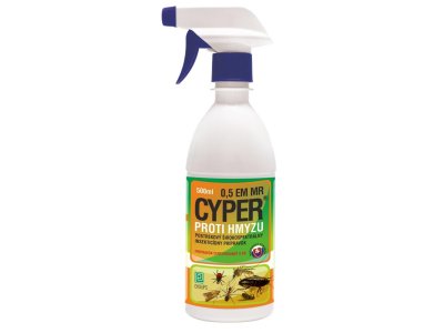 Cyper 500ml rozprašovač proti otravnému hmyzu