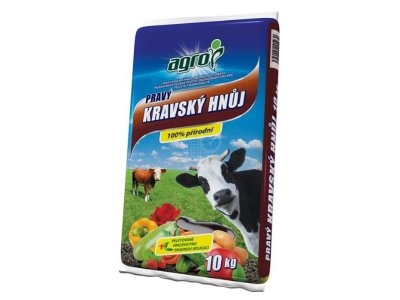 Kravský hnoj agro cs 10KG čisto prírodné