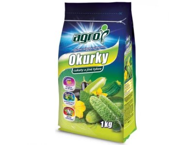 AGRO organickominerálne hnojivo na uhorky, cukety 1KG