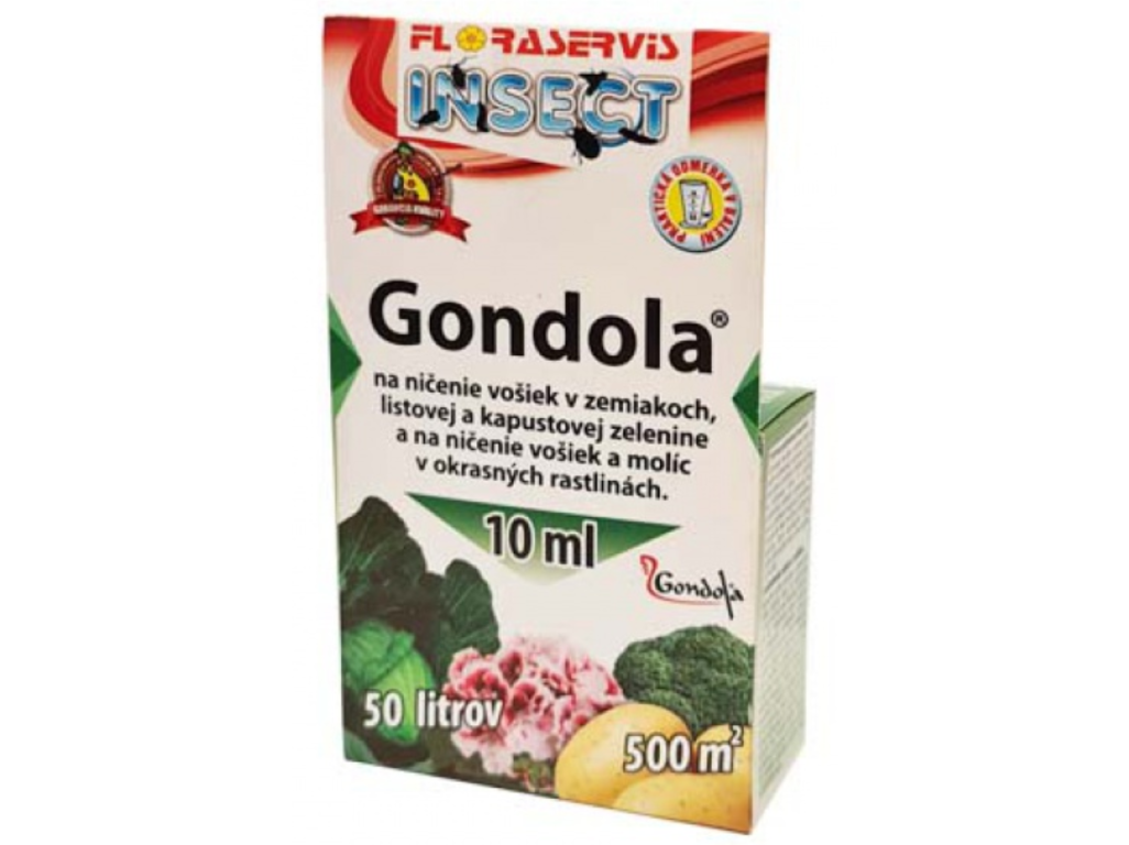 Gondola 10ml - na vošky a molice Floraservis