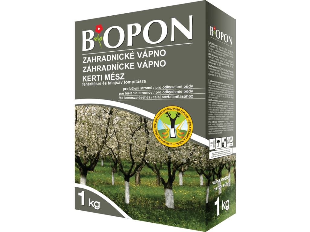 Biopon zahradnické vápno 1kg