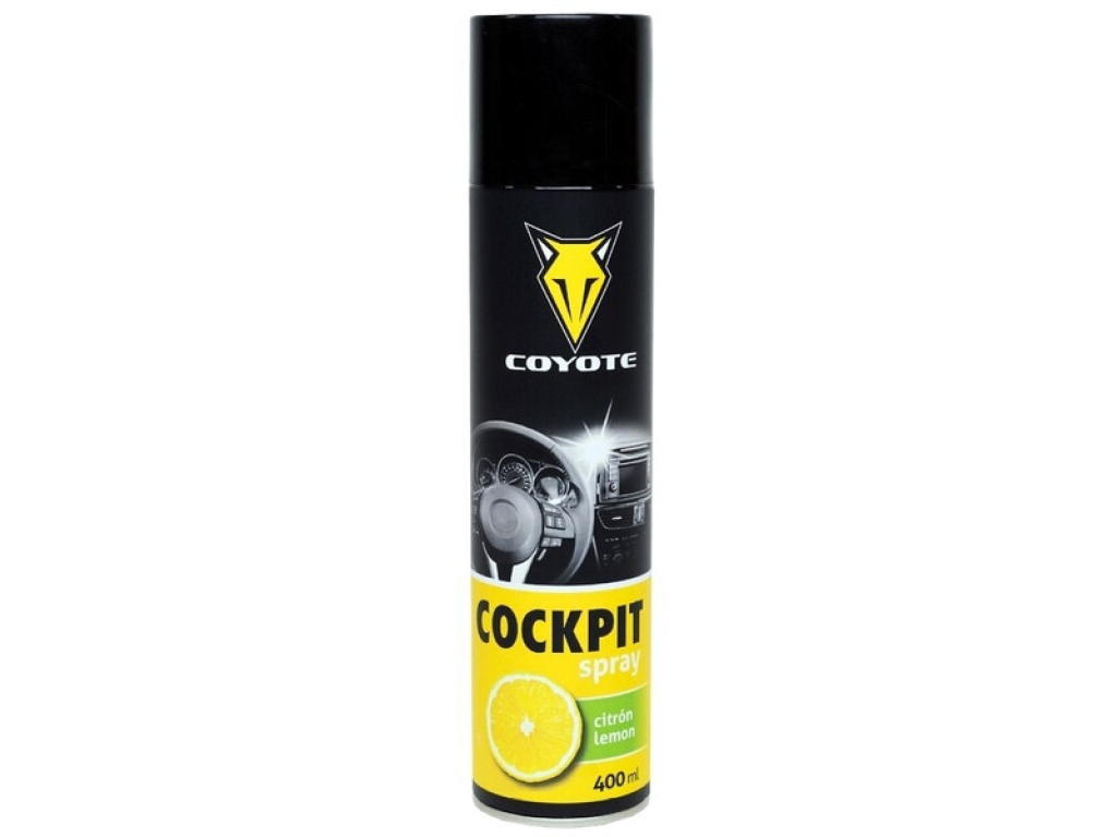 Cocpit sprej COYOTE - CITRON, 400ml Čistič palubovky