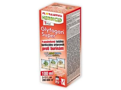 GLYFOGAN SUPER totálny listový herbicíd na ničenie všetkých burín -100ML