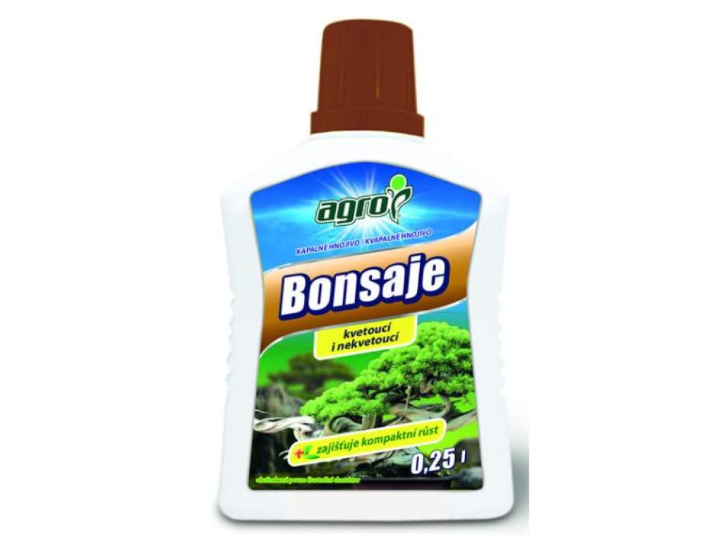 AGRO Kvapalné hnojivo pre  Bonsaje 250ml