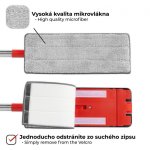 Mop QuickShine MagicHome, plochý, s 8 lit. žmýkacím vedrom