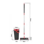 Mop QuickShine MagicHome, plochý, s 8 lit. žmýkacím vedrom