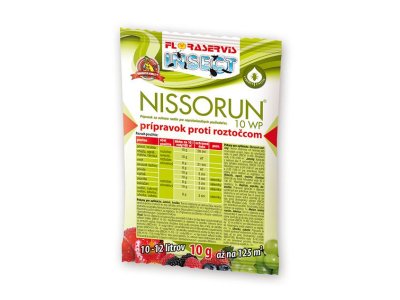 Nissorun 10wp 10g -prípravok proti roztočcom so širokým spektrom použitia