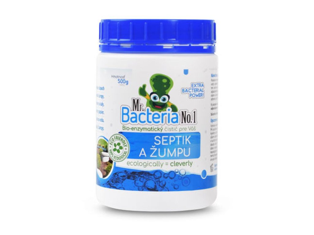 Mr. Bacteria No.1 Baktérie pre SEPTIK A ŽUMPU 500 g