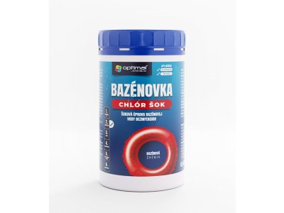 Optimal Bazénovka Chlór šok 0.9kg