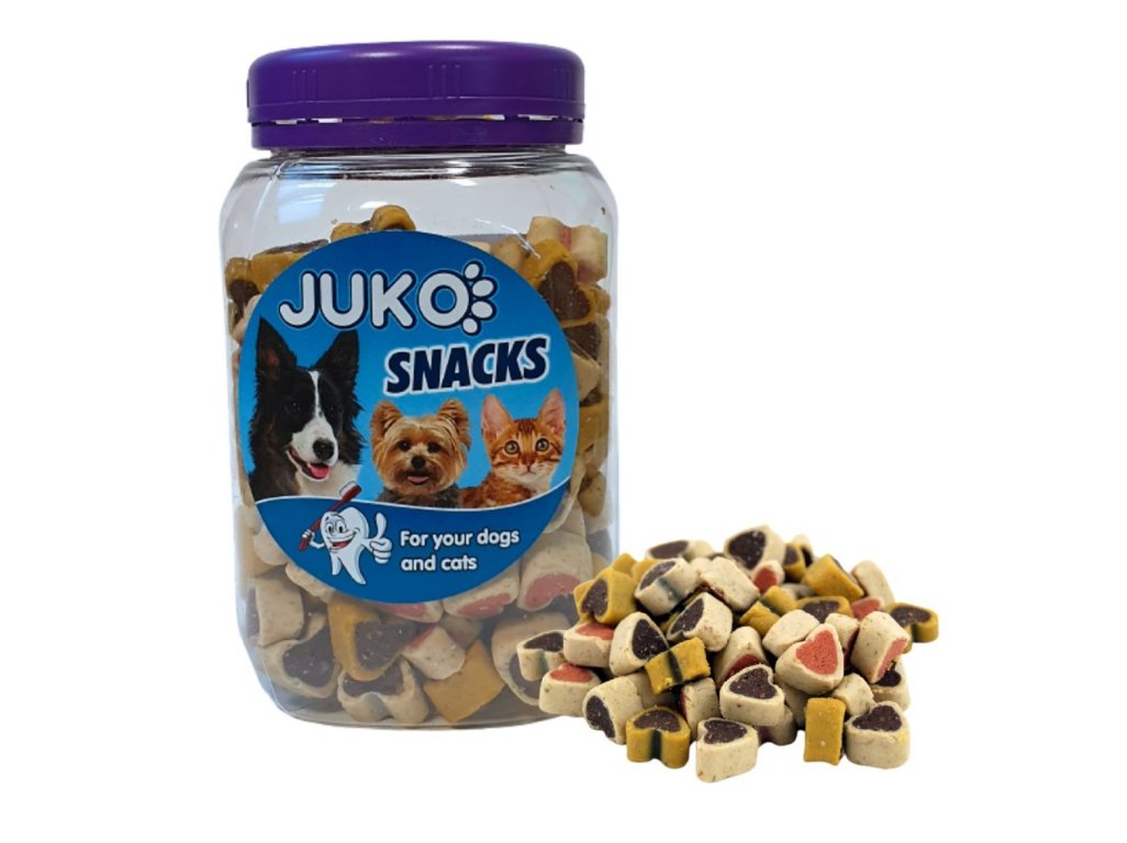 Mini Srdiečka Soft MIX JUKO Snacks 280 g