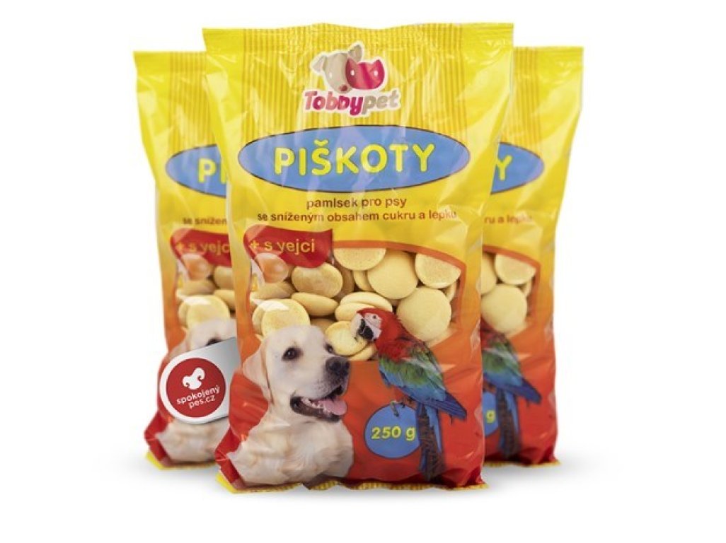 Piškóty pre psy Tobby kŕmne 250 g