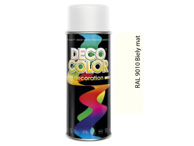 Deco Color Decoration RAL - 9010 biely matný 400ml