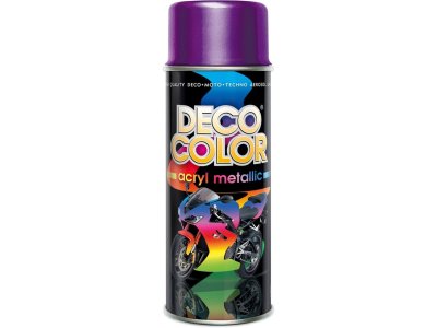 Deco Color Acryl Metallic - fialová metalíza 400ml