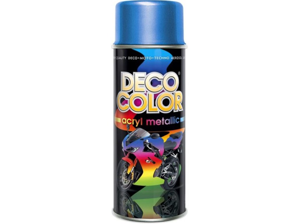 Deco Color Acryl Metallic - modrá metalíza 400ml