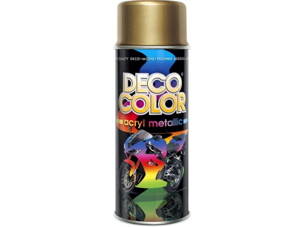 Deco Color Acryl Metallic - zlatá metalíza 400ml