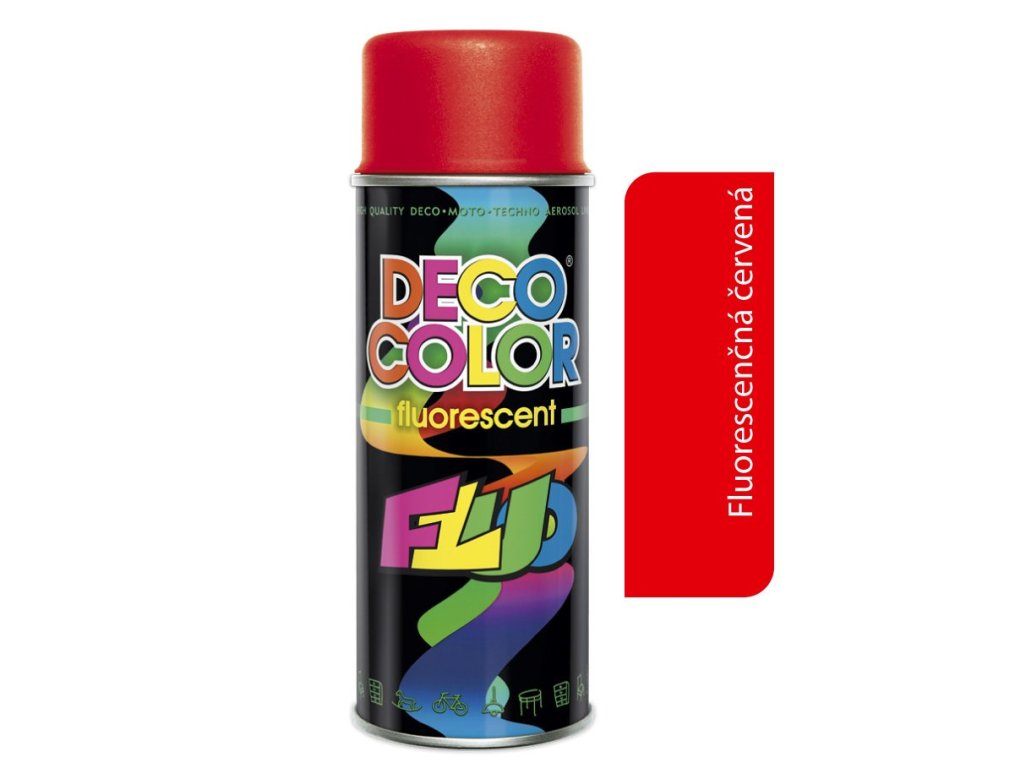 Deco Color Fluorescent - Fluor červený 400ml