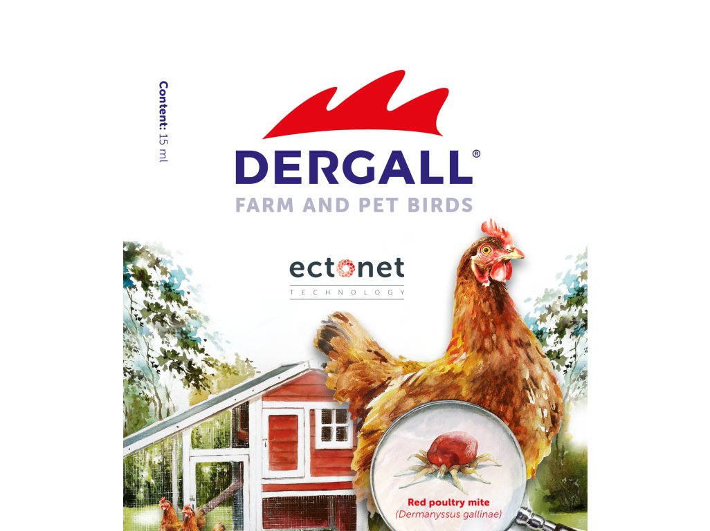 Dergall ® prostriedok proti parazitom a roztočom 15ml