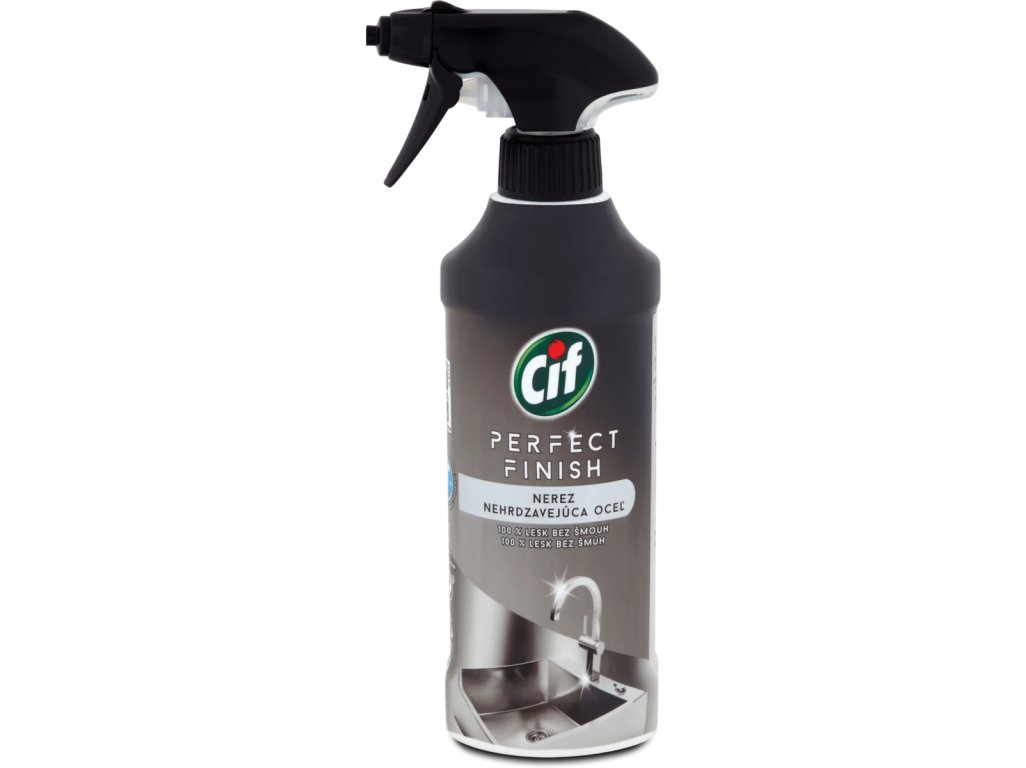 Cif čistiacii sprej na nerez Perfect Finish, 435 ml