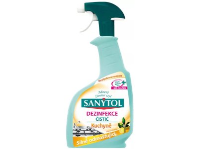 Sanytol Dezinfekčný odmastňujúci čistič na kuchyne 500 ml