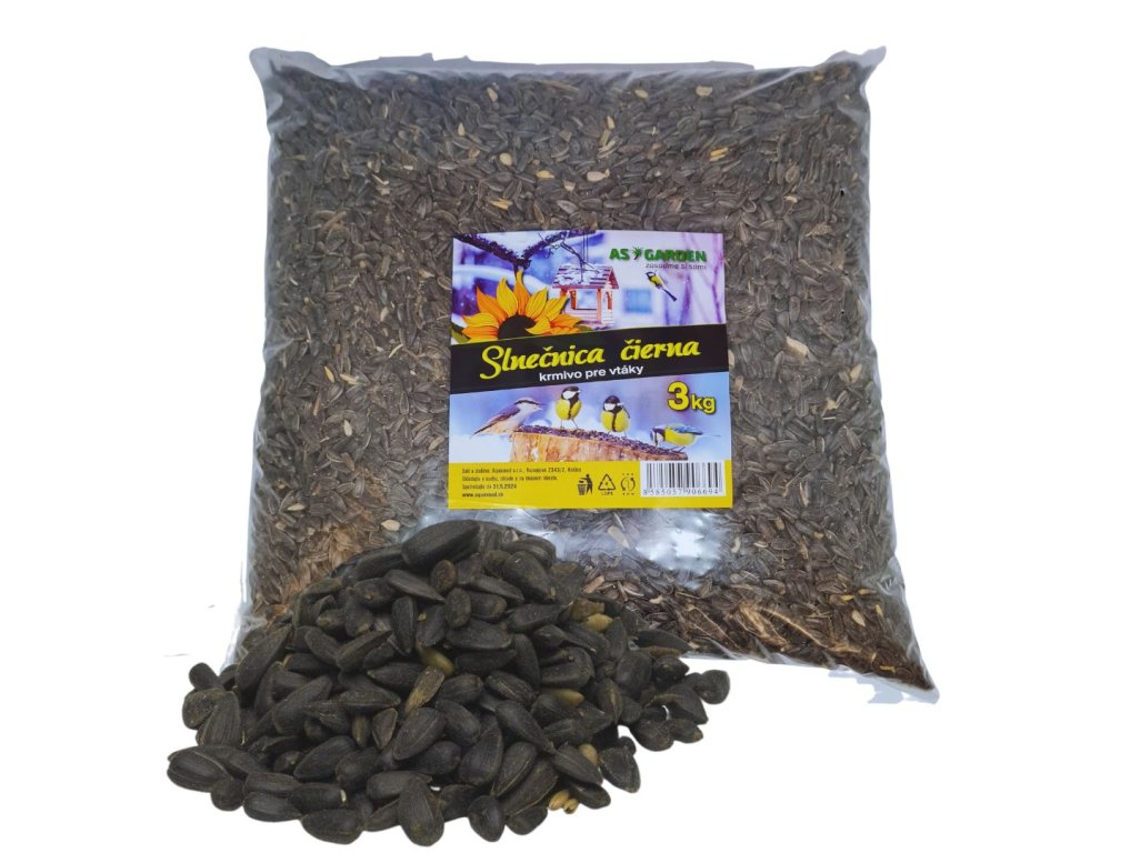 Slnečnica čierna 3kg