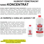 HĹBKOVÝ PENETRAČNÝ NANO KONCENTRÁT 250ml SOUDAL- Hlbková pentrácia