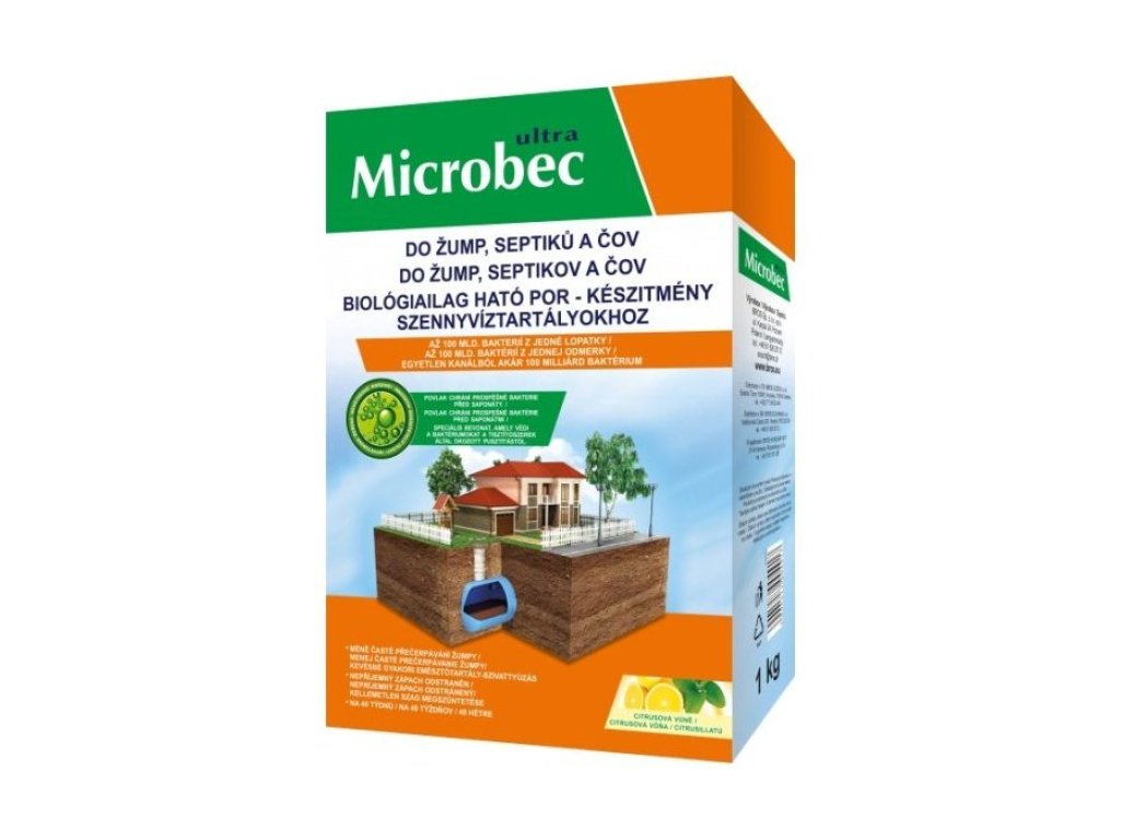 Microbec ultra do žump, septikov a ČOV 1 kg