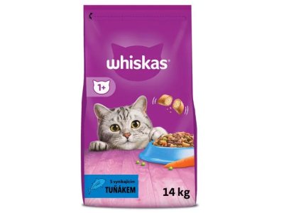 Whiskas granule s tuniakom 14 kg