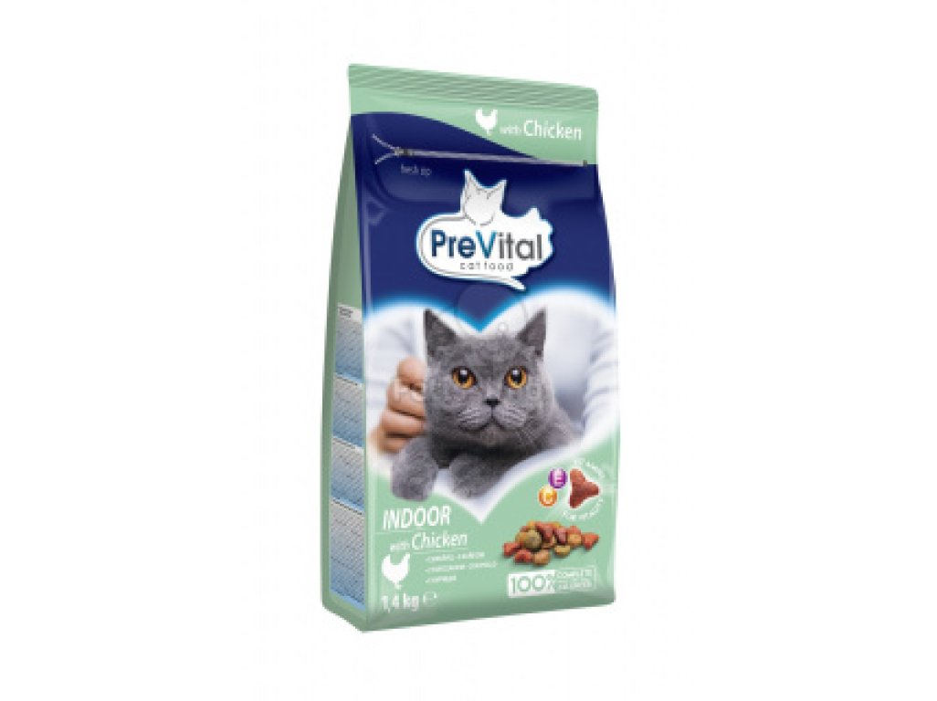 PreVital Indoor granule s kuracím 1,4kg