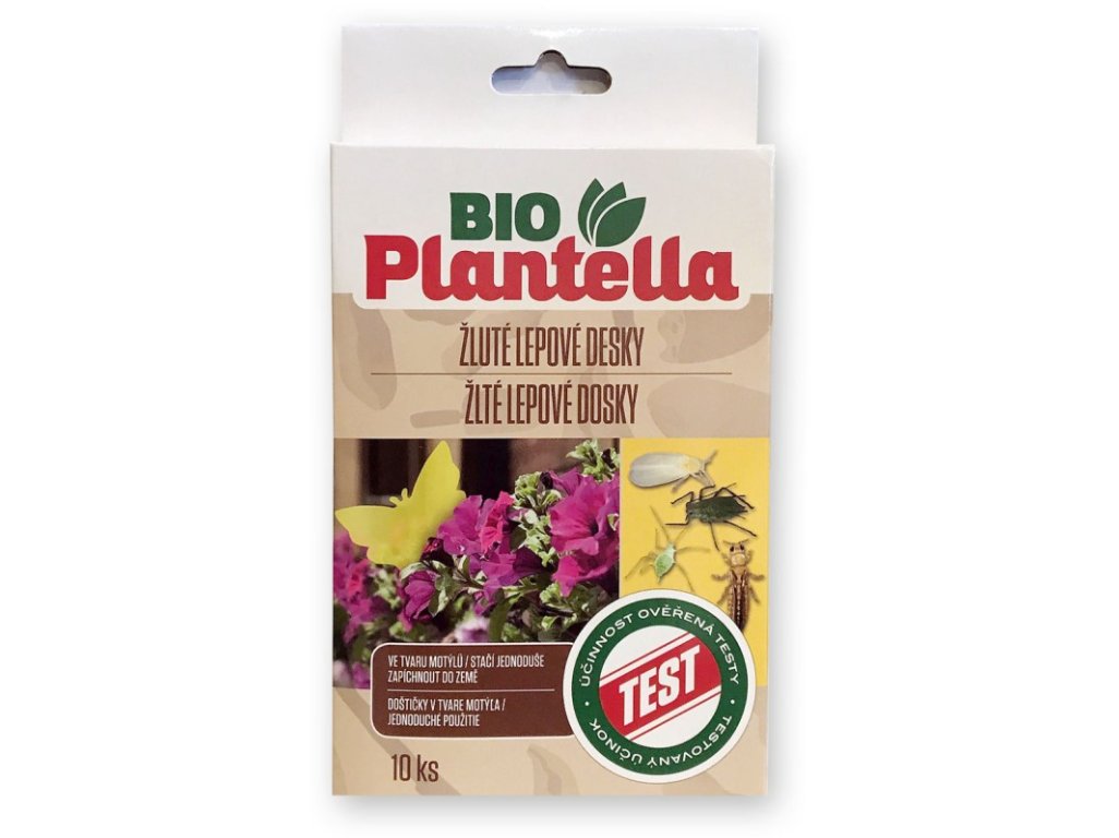 BIO PLANTELLA lepové dosky Motýľ 10ks