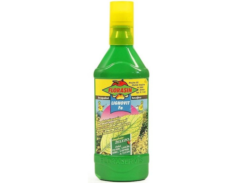 Kvapalné hnojivo FLORASIN LIGNOVIT FE 500ml