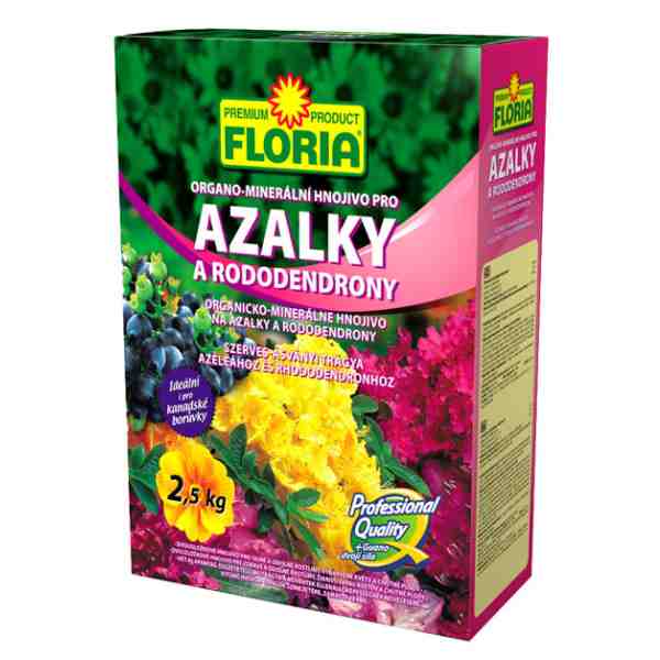 Hnojivo FLORIA 2,5kg azalky a rododendrony