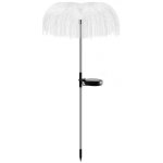 Lampa Strend Pro Garden Meduse, solárna, fiber vlákna, meniaca farbu, 75 cm