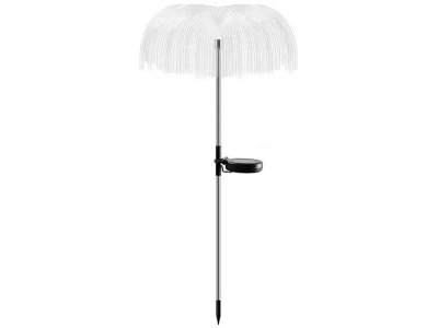 Lampa Strend Pro Garden Meduse, solárna, fiber vlákna, meniaca farbu, 75 cm